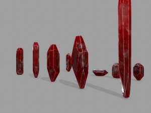 Crystal set 3D Модель