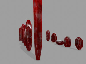 Crystal set 3D Модель