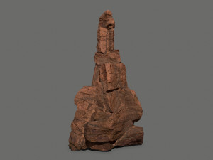 Desert rocks 3D 모델