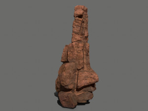 Desert rocks 3D 모델