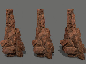 Desert rocks 3D 모델
