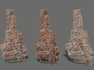 Desert rocks 3D 모델