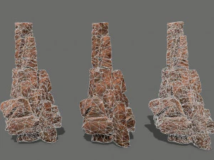 Rocce del deserto Modello 3D