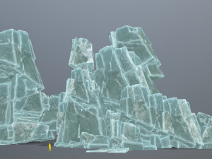 Ice rocks Modèle 3D