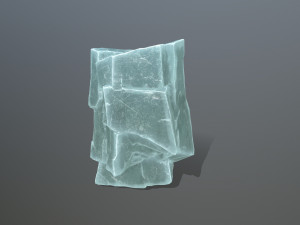 Ice rocks Modèle 3D