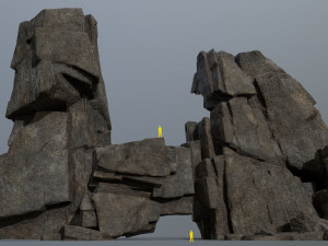 Desert rocks Modelo 3D