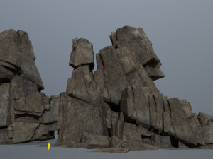 Desert rocks 3D-Modell