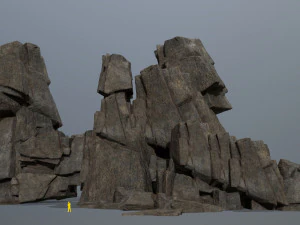 Desert rocks 3D Model