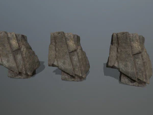 Desert rocks 3D Model