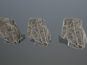 Desert rocks 3D-Modell