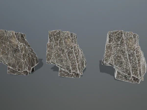Desert rocks 3D Model