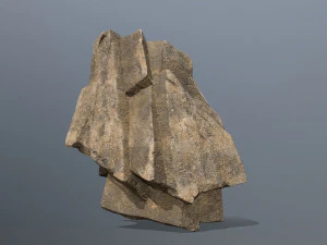 Desert rocks 3D Model