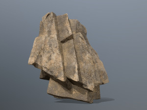 Desert rocks 3D-Modell