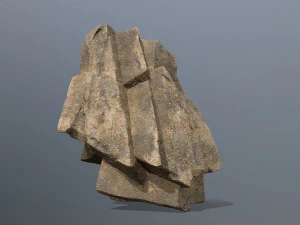 Desert rocks 3D Model