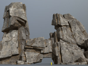 Desert rocks 3D Model