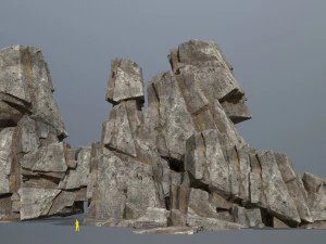 Desert rocks 3D Model