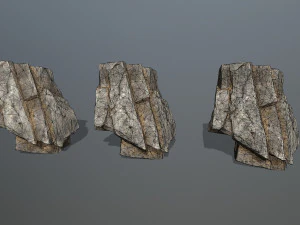 Desert rocks 3D Model