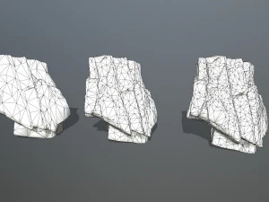 Desert rocks 3D Model