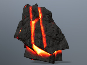 Lava rocks 3Dモデル