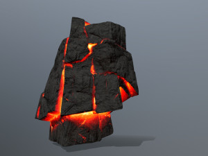 Lava rocks 3Dモデル