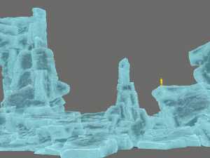 Ice rocks 3D Model