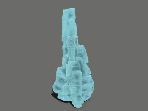 Ice rocks 3D Model
