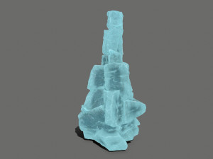 Ice rocks 3D 모델