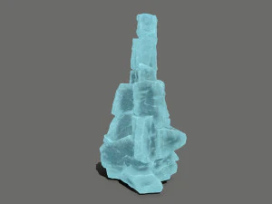 Ice rocks 3D Model