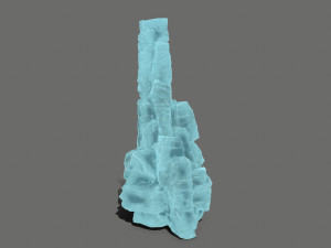 Ice rocks 3D 모델