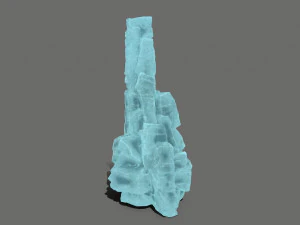 Ice rocks 3D Model