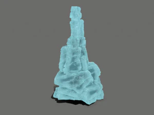 Ice rocks 3D Model