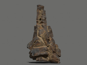 Desert rocks Model 3D