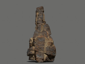 Desert rocks Model 3D