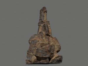 Desert rocks Model 3D