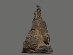 Desert rocks Model 3D