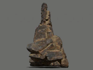 Desert rocks 3D Model