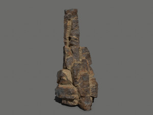 Desert rocks Model 3D