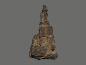 Desert rocks Model 3D