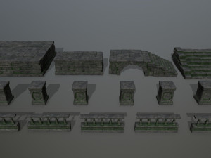 Old ruins 3D Model