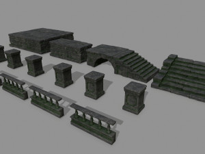 Old ruins 3D Model