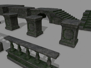 Old ruins 3D Model