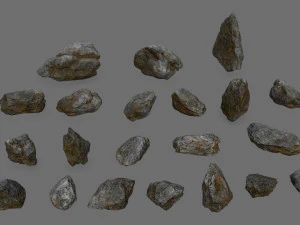 Rocks 3D Model