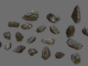Rocks 3D Модель