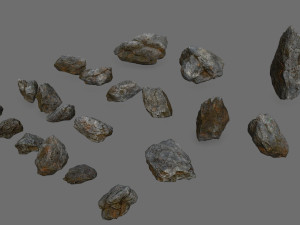 Rocks 3D Модель