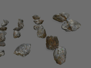 Rocks 3D Модель