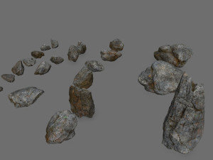 Rocks 3D Модель