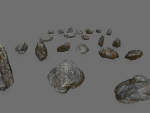 Rocks 3D Model