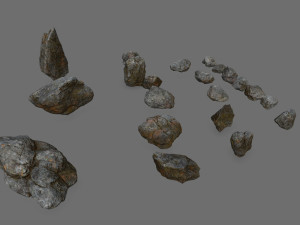Rocks 3D Модель