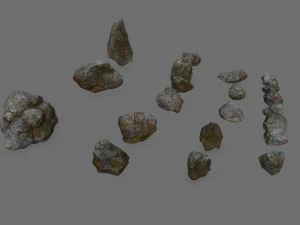 Rocks 3D Model