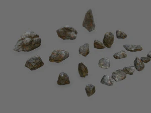 Rocks 3D Model